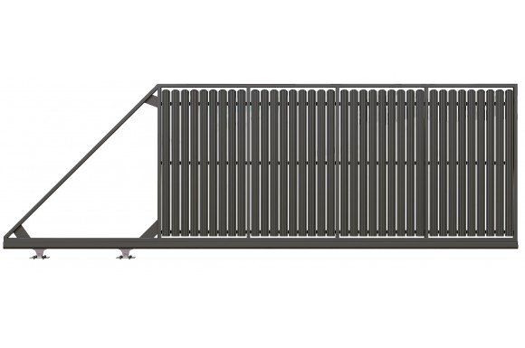 Poartă Autoportantă ZnT Sipcă XL